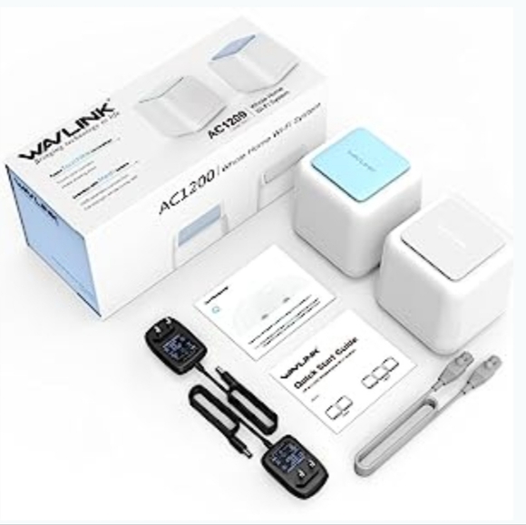 Mesh WiFi Router,Dual Band AC1200 Whole Home Mesh WiFi System with Touchlink Fun - Picture 8 of 10